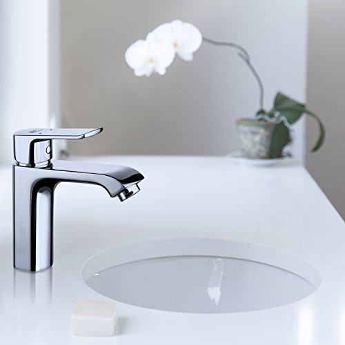 Amzdeal Waschtischarmatur, Wasserhahn Bad Waschbecken Armatur, Mischbatterie Badezimmer Wasserhahn mit Keramikkartusche und weiches Wasser Belüfter, ... Amzdeal Waschtischarmatur, Wasserhahn Bad Waschbecken Armatur, Mischbatterie Badezimmer Wasserhahn mit Keramikkartusche und weiches Wasser Belüfter, ...